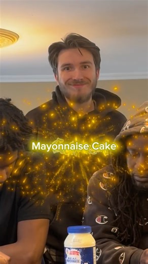 Gabe Sayers on Instagram: "Mayonnaise cake has to be one of the weirdest creations ever truly. It’s so white even I had never heard of it. Chat my wife left me so now I need to find a new cook. Any suggestions?"