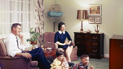 1950s family life
