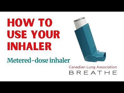 How to use your metered-dose inhaler ("puffer")