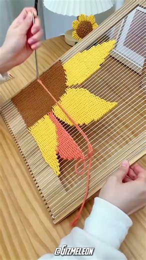Wooden Weaving Loom