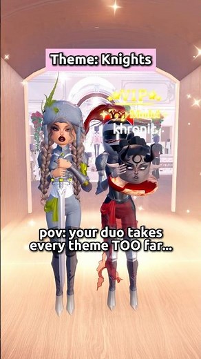 pov: ur duo takes everything TOO FAR.. on Dress to Impress #dresstoimpress #dti #roblox