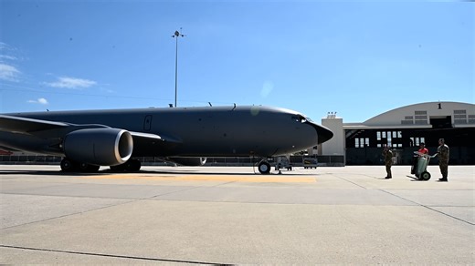 Aircrew Prepare KC-135 for Global Thunder Exercise