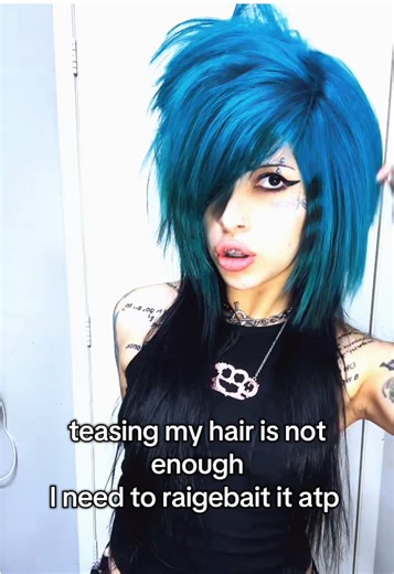 Embracing Duck Lips and Scene Hair Styles