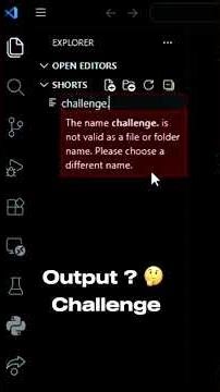 ⚡ Only 1% Can Guess This Python Output! 😳 #Shorts