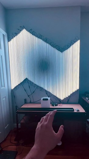 Custom LED Bars with Azure Kinect Depth Camera