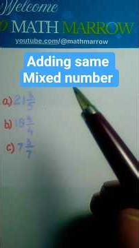 How to add same mixed number thrice @MathMarrow
