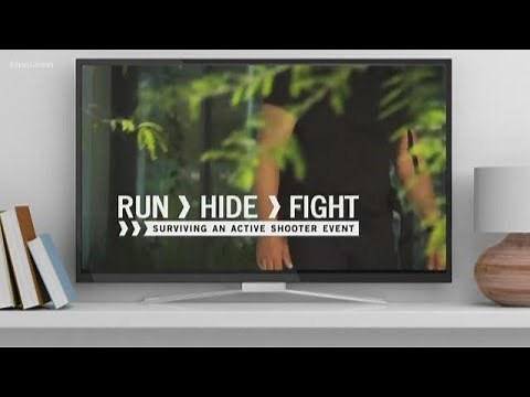 'Run. Hide. Fight.': This is what to do in an active shooter situation