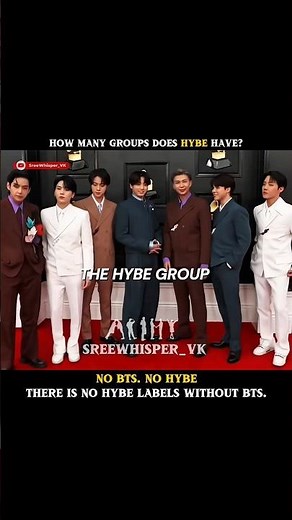 How many groups does HYBE have?? #bts #kpop #katseye #txt #cortis #enhypen #newjeans #hybelabels