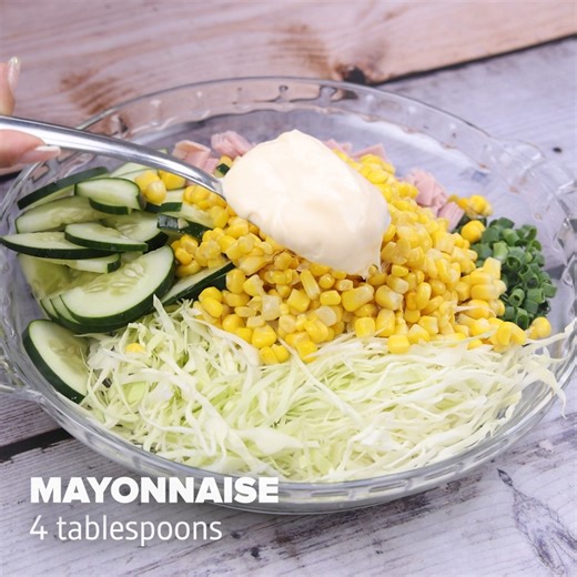 236K views · 987 reactions | I can’t stop eating this salad! A chef taught me this recipe! | Recipes Learn | Facebook