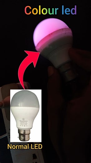 Turn a Normal Bulb Into a Colour LED! Simple DIY Tutorial