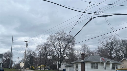 Wind gusts delay power restoration