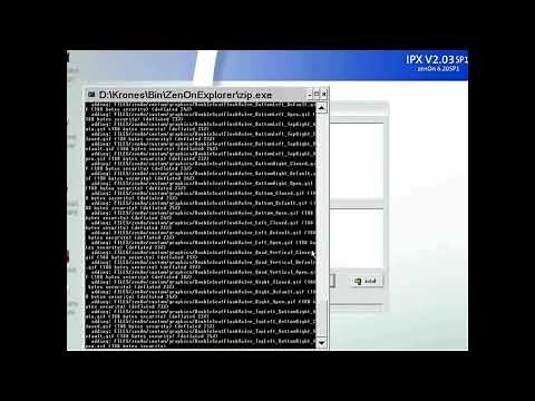 Krones machine zenOn explorer function : backup project