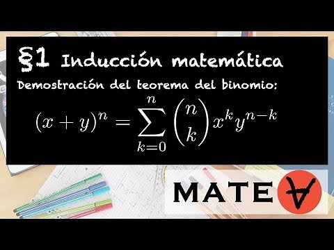 Demostración del Teorema del binomio