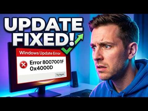Fix windows Update Error Code 8007001F/0x4000D