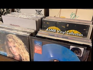 ASMR Vinyl Record Collection Show & Tell (Close Whispering)