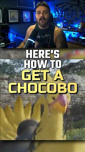 How to get a Chocobo EARLY in FF7 Rebirth