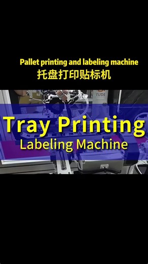 Tray printing and labeling machine#automaticlabellingmachine #labelingmachine #flatlabelingmachine #printingmachine