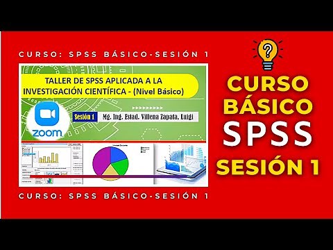 Curso SPSS Básico Sesión 1 | Creación de Base de Datos y Definición de Variables