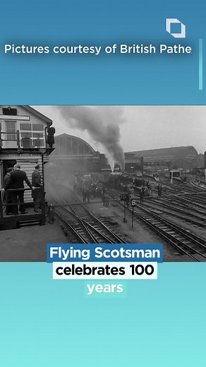 The Flying Scotsman is turning 100. The express passenger train service that operates between Edinburgh and London Those who share proud links with the famous locomotive will gather on the platform at Doncaster Station, which is directly opposite the old Doncaster Works where she was built In 1923, the Flying Scotsman was the first locomotive built by the then newly formed @LNER which also celebrates its centenary this year. | London Live | Facebook
