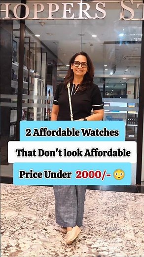 2 affordable watches that look premium and luxurious❤️