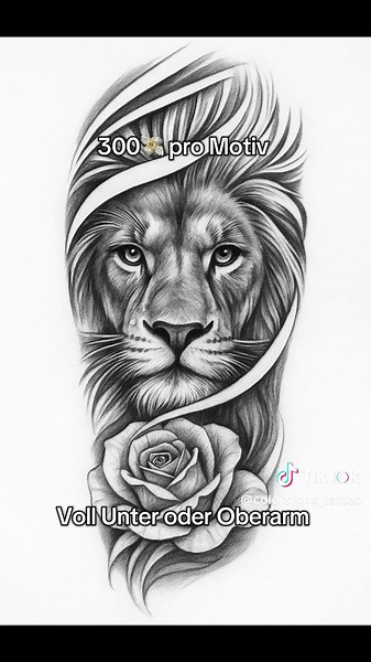 Löwentattoo: Vorstellung und Terminvereinbarung