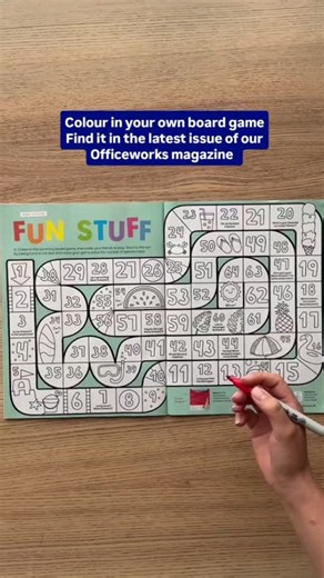 We call this a win–win: craft time and game time 🖍️✨ #OfficeworksMagazine | Officeworks