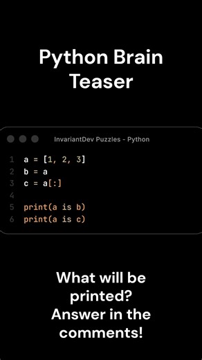 Python Quiz 🧠 — comment your answer