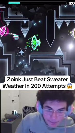 Zoink's Impressive Achievement in Geometry Dash