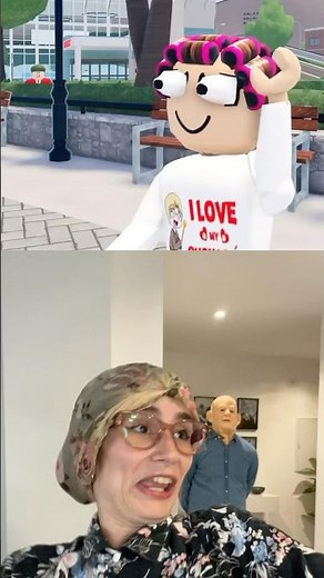 Roblox VS real life 😂