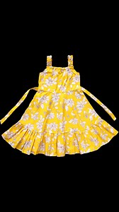 326K views · 4.8K reactions | Full Frock with Ruffle Hem and Shoulder Straps cutting and stitching #babyfrocktutorial #cuttingandstitching #creativecraftstudio #diybabydress #shoulderstrapfrock #sewingforkids #sewingtutorial | Creative Craft Studio | Facebook