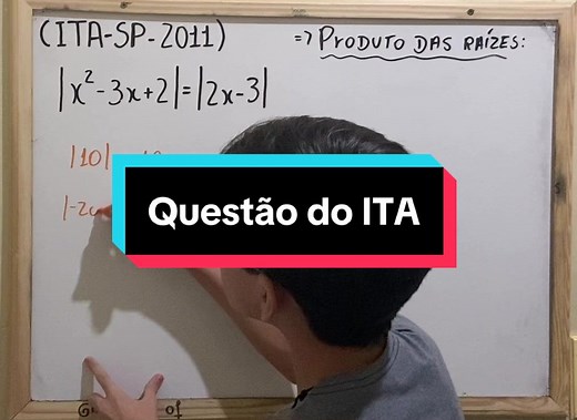Equação Modular do ITA: Dicas e Exercícios de Matemática