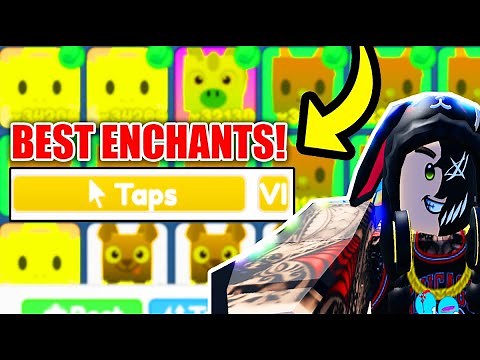 👍 These Are The BEST ENCHANTS In TAPPING SIMULATOR (Roblox) 👍
