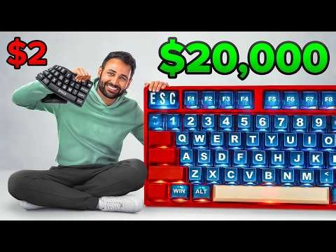 $2 vs $20,000 Keyboard!