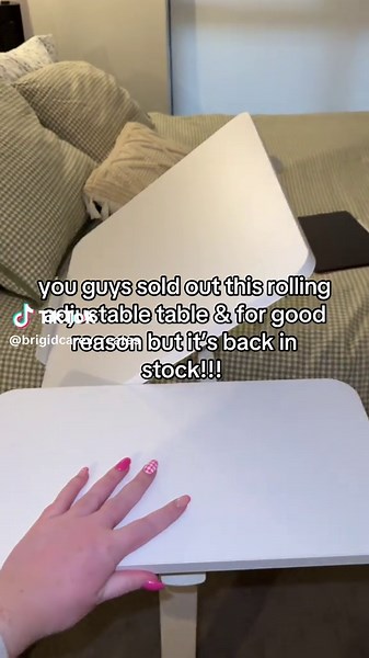 Adjustable Rolling Desk: Perfect for Home Offices