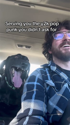 Riley gets pretty jacked up in the car as you can tell #newmusic #poppunk