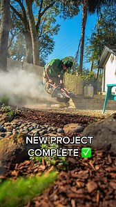 👀 Check this out! 🔥💧 This customer has a brand new fire pit & water feature to enjoy along side their beautiful pool deck! #pavers #firepit #waterfall #outdoorlife | Earth Works