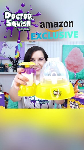 The Amazon Exclusive Doctor Squish Squishy Maker, Refill kit, and Slime kits are available on Amazon right now