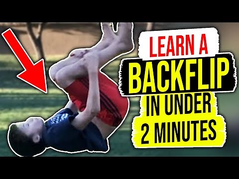 How To Do A Backflip For Beginners On Ground