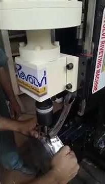 Utensil Revolving Spin Riveting Machine | High-Speed SS Handle Riveting Solution | Hammer Knock