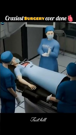 Heart of Pig in Human😵/ Miracle of science🥶 #science #facts