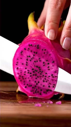 ASMR Jelly Dragon Fruit Slicing - Hyper-Realistic Cinematic Sounds
