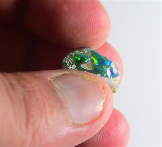 Polished Black Opal Raw 7.20 Cts Natural Ethiopian Opal Rough 18 X 12 MM, Top Quality Welo Opal Raw, Opal Jewelry Welo Opal Raw Stone Crystal - Etsy