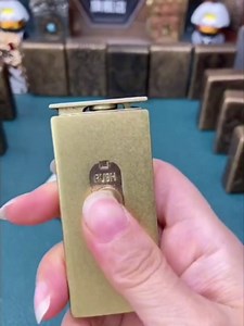 Morisk Vintage Trench Refillable Kerosene Lighter, Windproof Matchbox with Creative Ignition, Soft Flame Lighter, Unique Gift for Men