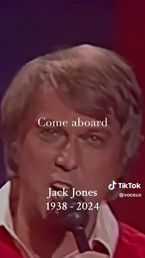 Remembering Jack Jones and His Iconic Acapella Performance of Love Boat