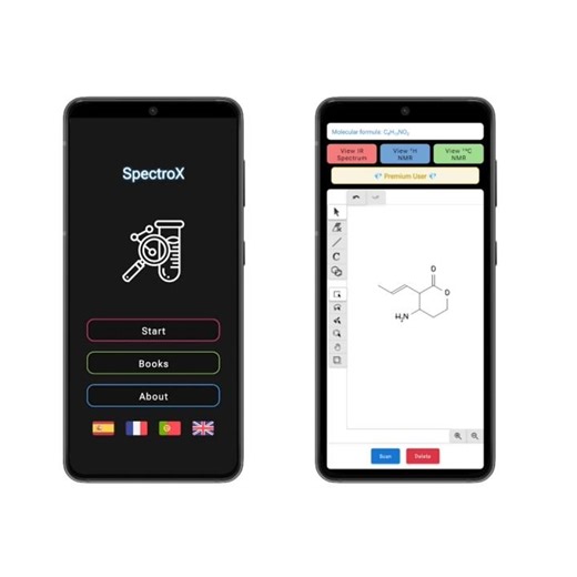 ¡Nuestra app SpectroX ya está disponible en Google Play! #química #chemistry #spectroscopy