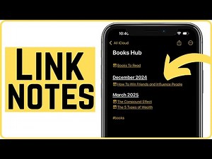 How To Link Between Notes In Apple Notes (Step-By-Step)