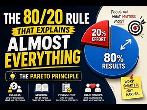 The 80/20 Rule That Can Change Your Life | Pareto Principle Explained