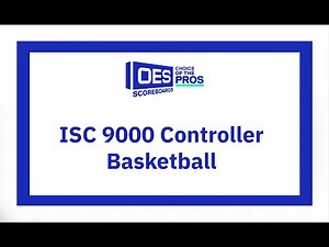 ISC 9000 Basketball Scoreboard Controller