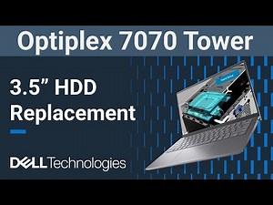 Dell Optiplex 7070 Tower (MT) | How to replace the 3.5" hard disk drive (HDD)
