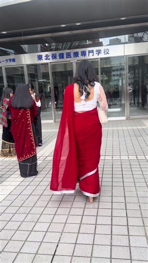 Japanese Graduation Ceremony in Sendai